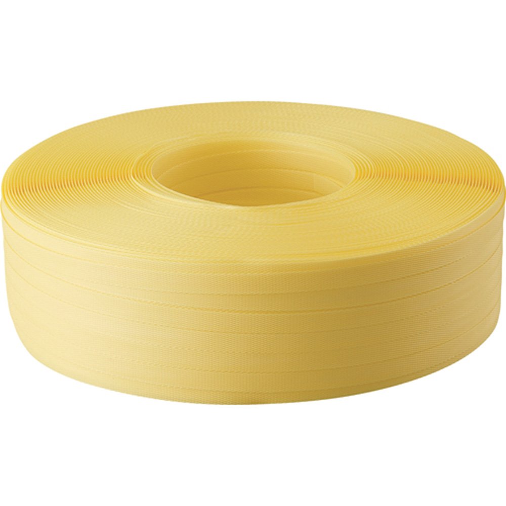 Amazon.co.jp: TRUSCO(トラスコ) 封かん機用PPバンド19mm×1000m巻 黄